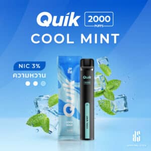 KS Quik 2000 Puffs กลิ่น Cool Mint
