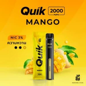 KS Quik 2000 Puffs กลิ่น Mango